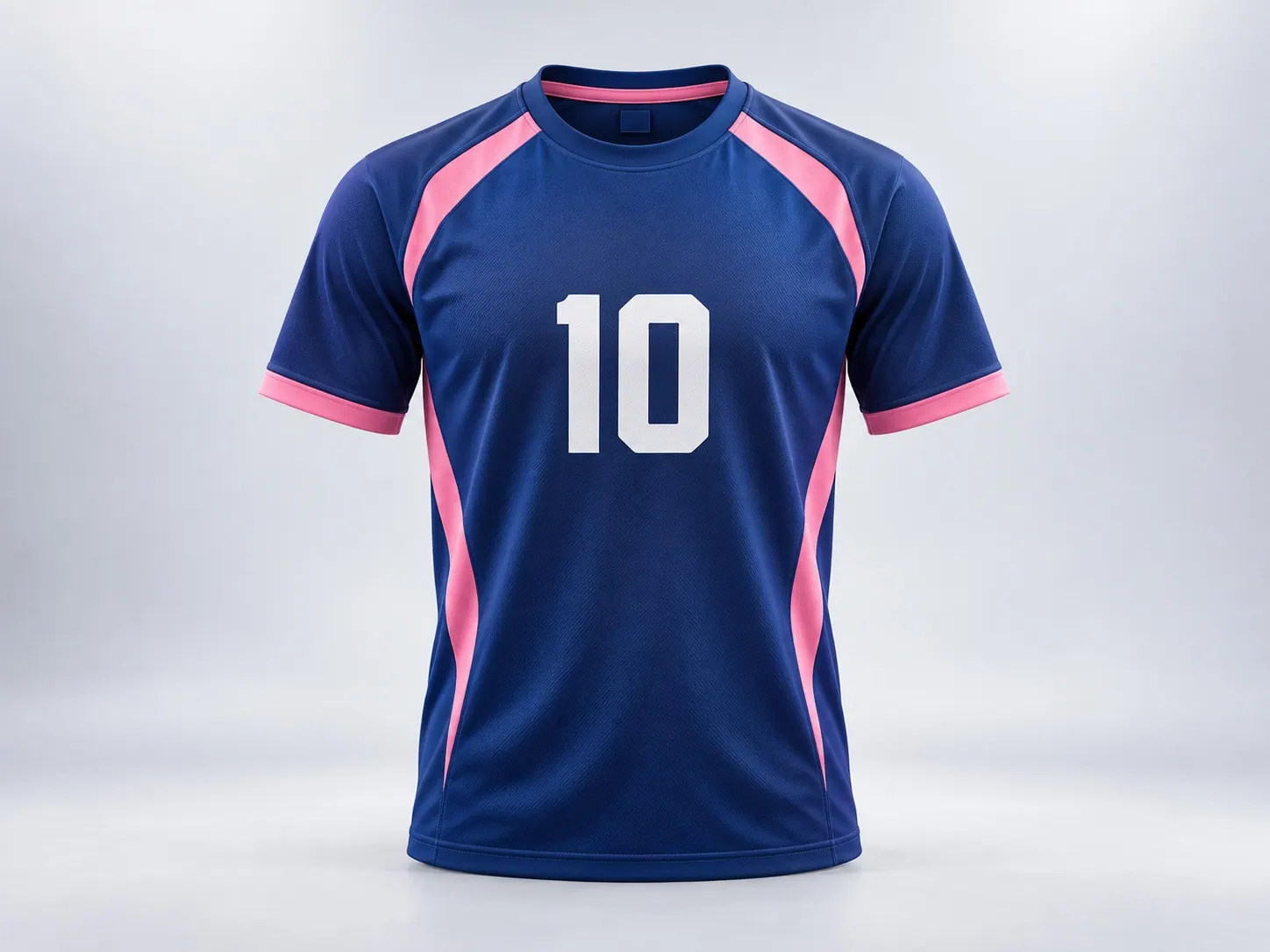 Einfaches Sportshirt mit Nummer 10
